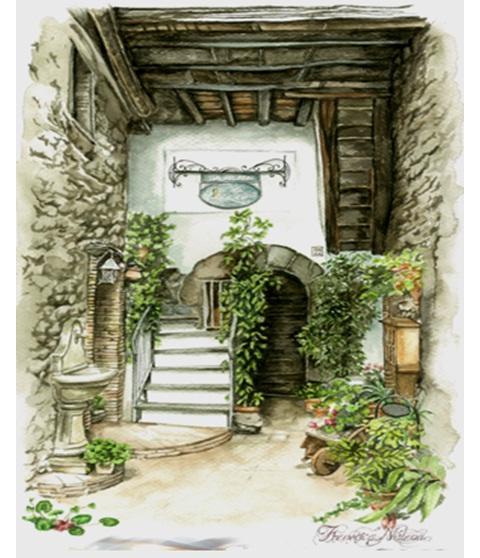 La Loggetta Di Apricus Villa Olevano Romano Eksteriør bilde